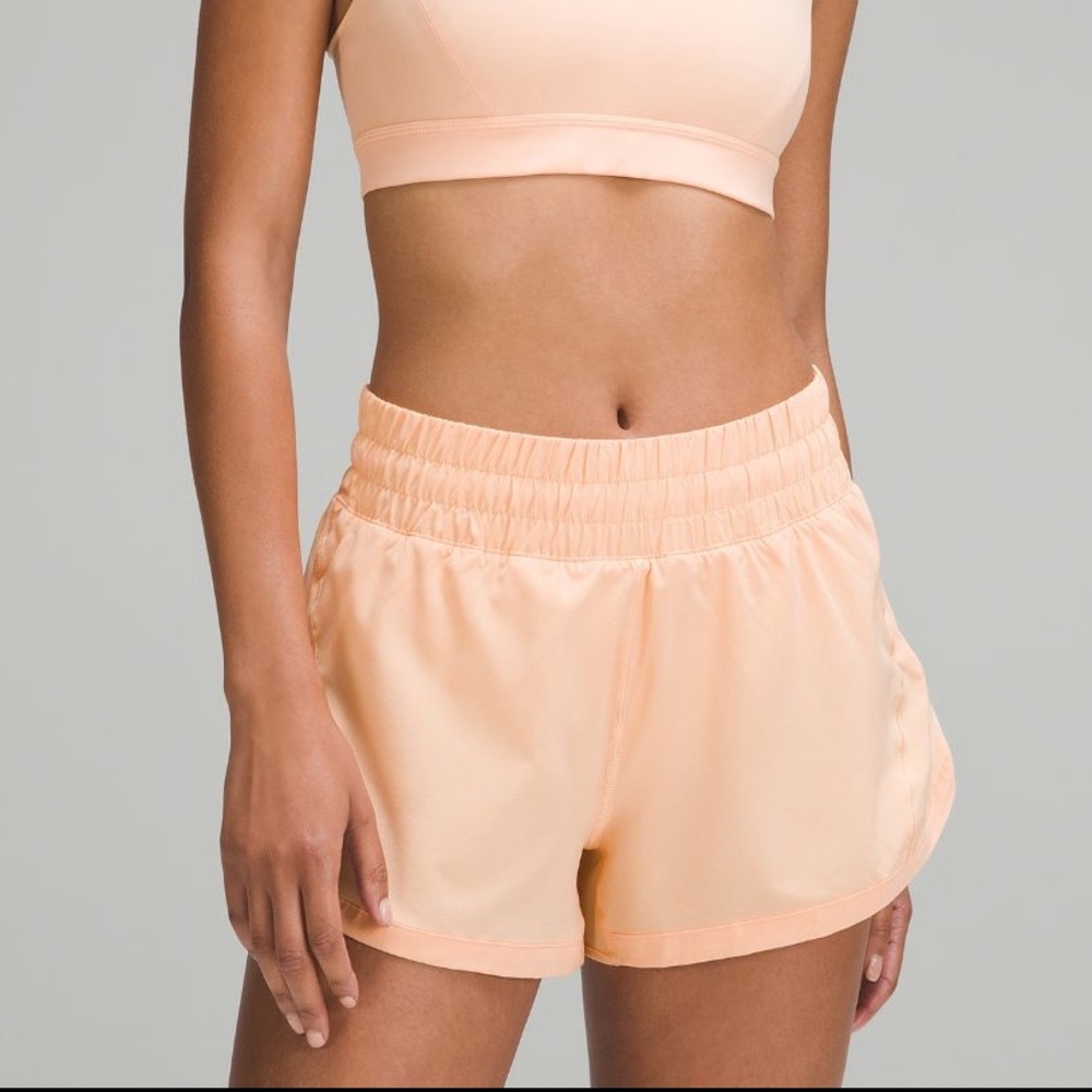 Lululemon track that shorts lined